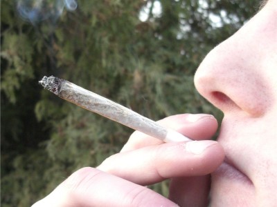 Smoking Marijuana
