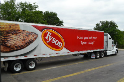 Tyson Foods Truck