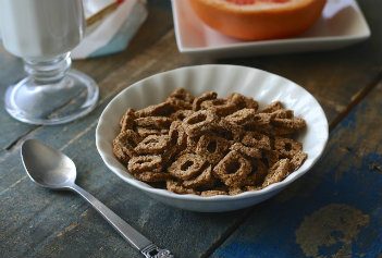Cereal in bowl